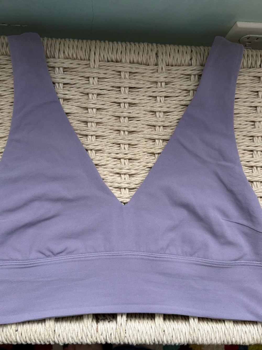 lululemon athletica Align V-Neck Bra - Purple Ash